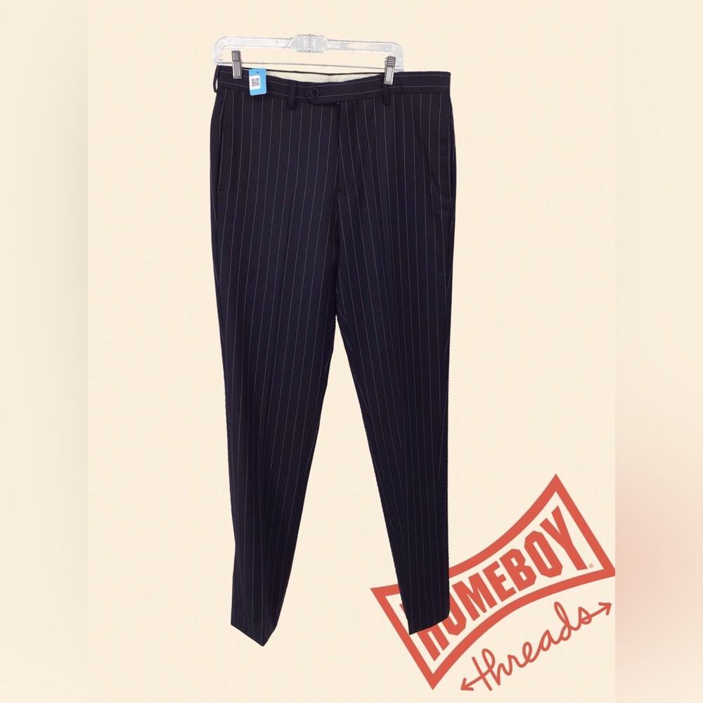 NWT Brooks Brothers Black Dress Pants Tailored Fit SIZE W34/L32